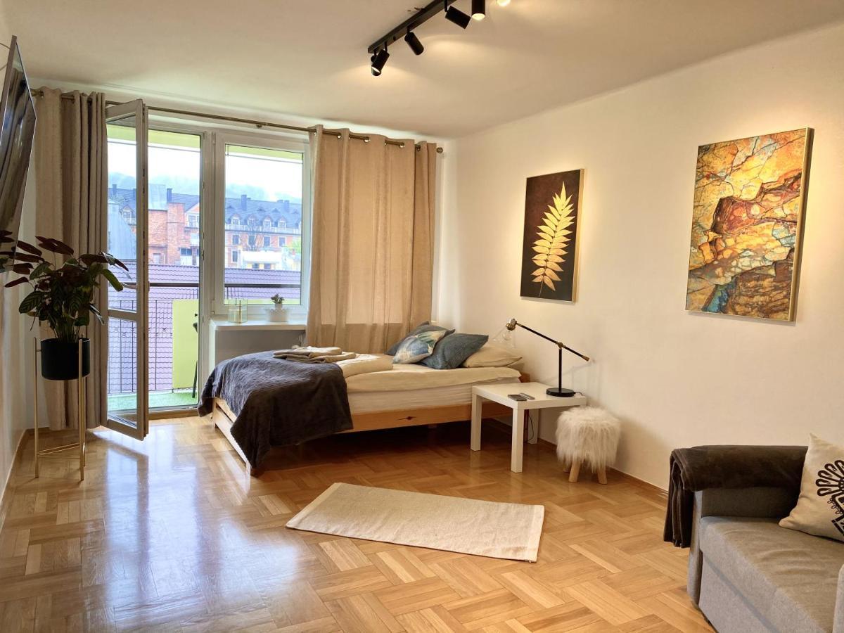 Uroczy Apartament 50 Metrow Od Krupowek, 2 Osobne Sypialnie Zakopane Bagian luar foto
